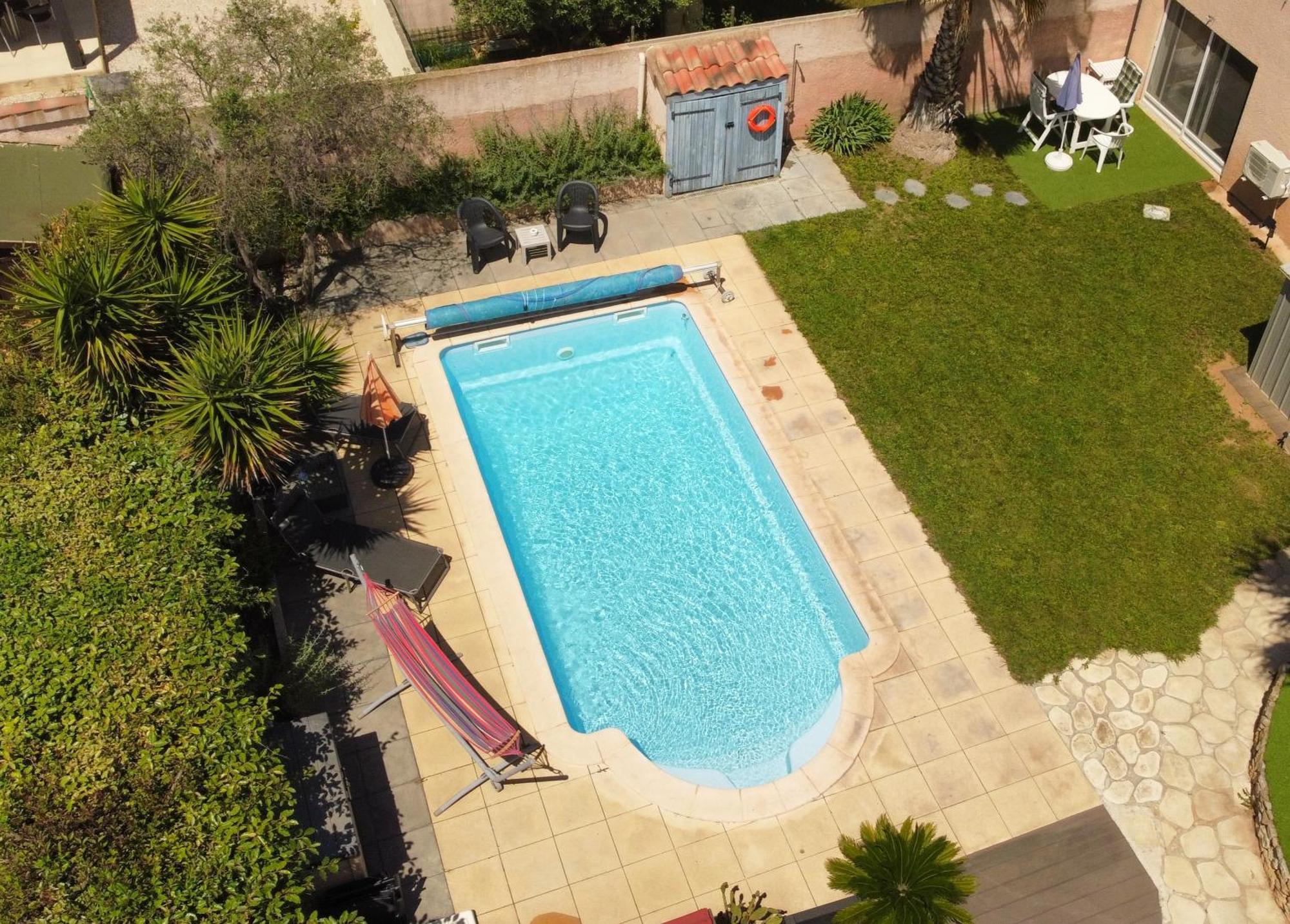 TRANQUILLO avec piscine privée et salle de sport Istres Exterior foto